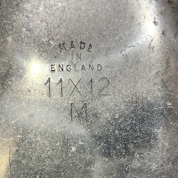 Vintage Church’s silver metal shoe forms size 12 - Picture 7 of 8